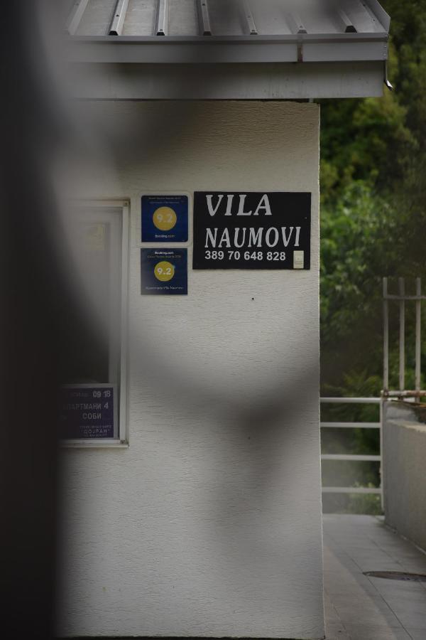 Apartments Villa Naumovi Dojran Exteriör bild